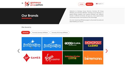 Commission Structure : Gamesys Group Partners.
